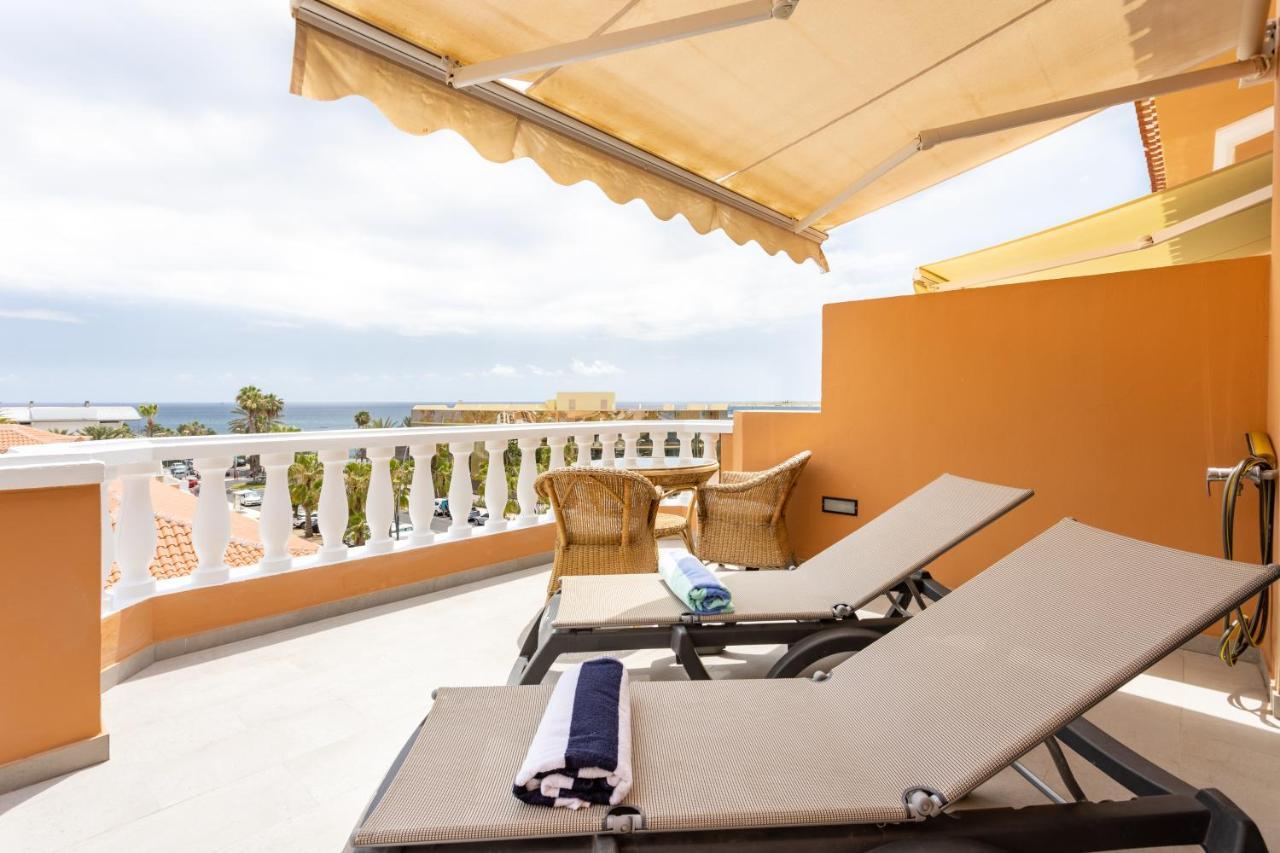 Exclusive Penthouse Playa Las Vistas 4 Close To The Sea And Beach, Aircondition For A Fee, Wifi, Terrace, Heated Pool Playa de las Americas  Exteriör bild